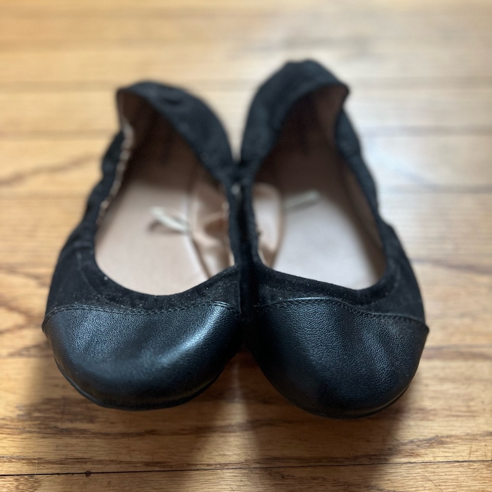 Torrid Black Suede Ballet Flats